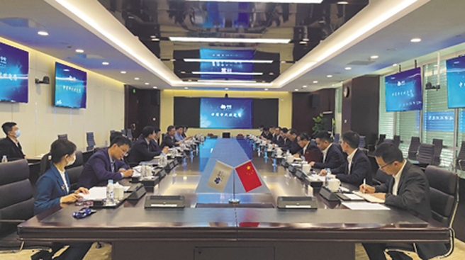 李慶會(huì )見(jiàn)通用技術(shù)集團黨組副書(shū)記張振戎